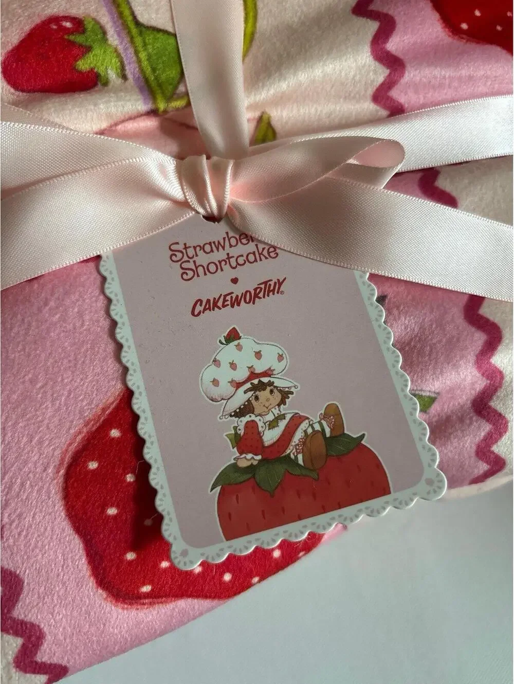 Strawberry Shortcake Cakeworthy 40 x 60 blanket